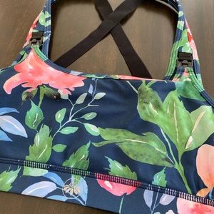 Senita Speed Feed Nursing Sports Bra in Bloom